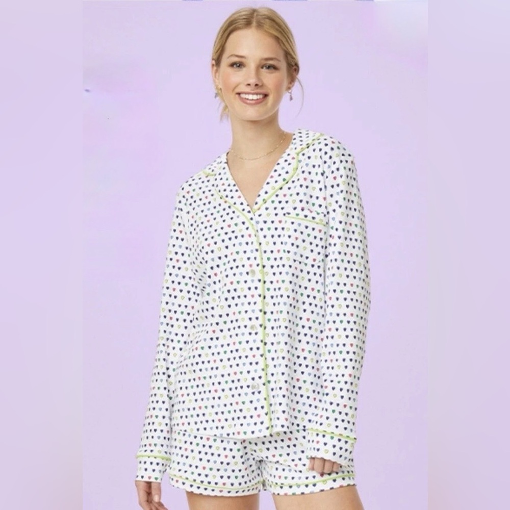 Roller Rabbit Pop Hearts Paola PJs